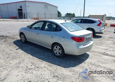 2010 Hyundai Elantra Gls from USA, damaged, VIN KMHDU4AD7AU993517